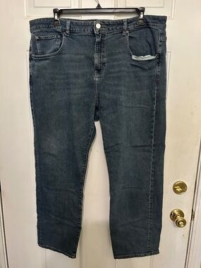 Warp+Weft, 44x30, ORD Chicago Straight Fit Stretch blue jeans